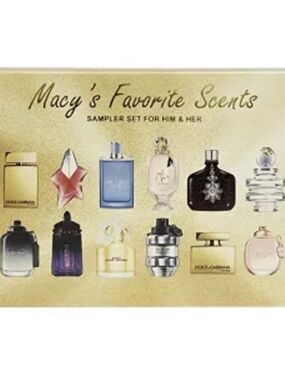 NIB 12-Pc. Favorite Scents Sampler Set For Her parfume SEALED